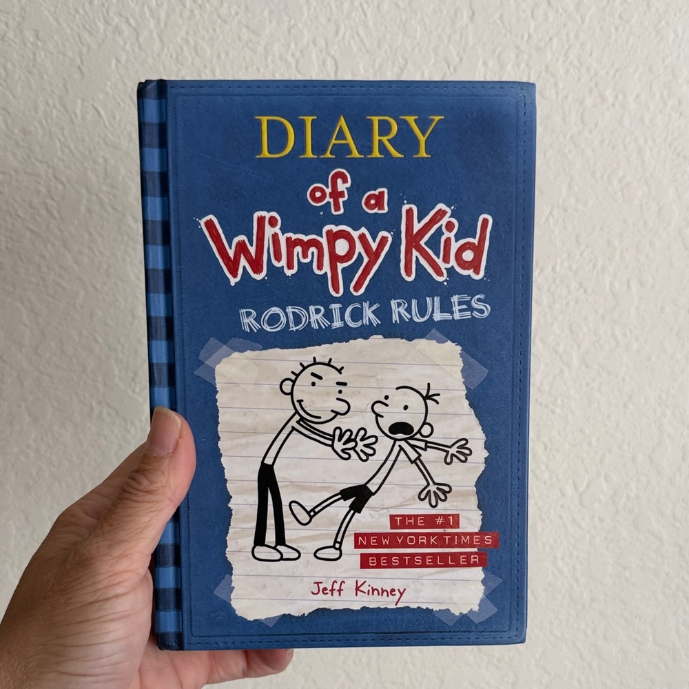 Diary of a Wimpy Kid: Rodrick Rules - Hardcover Book